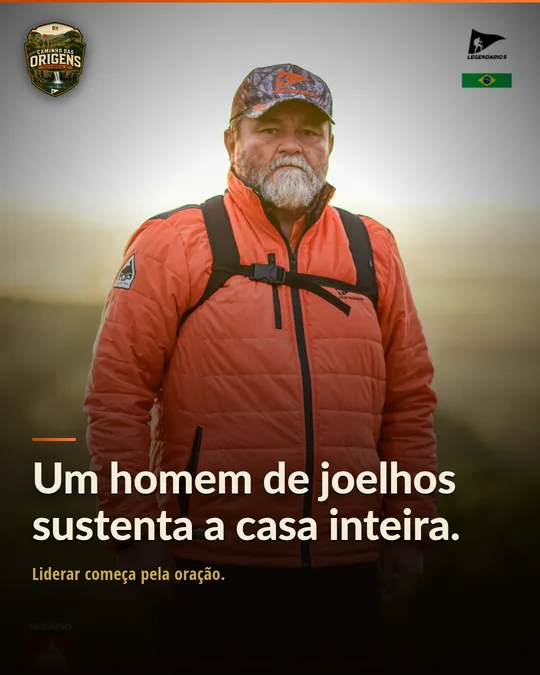 Carrossel de marca própria dos Legendários: retrato com frase